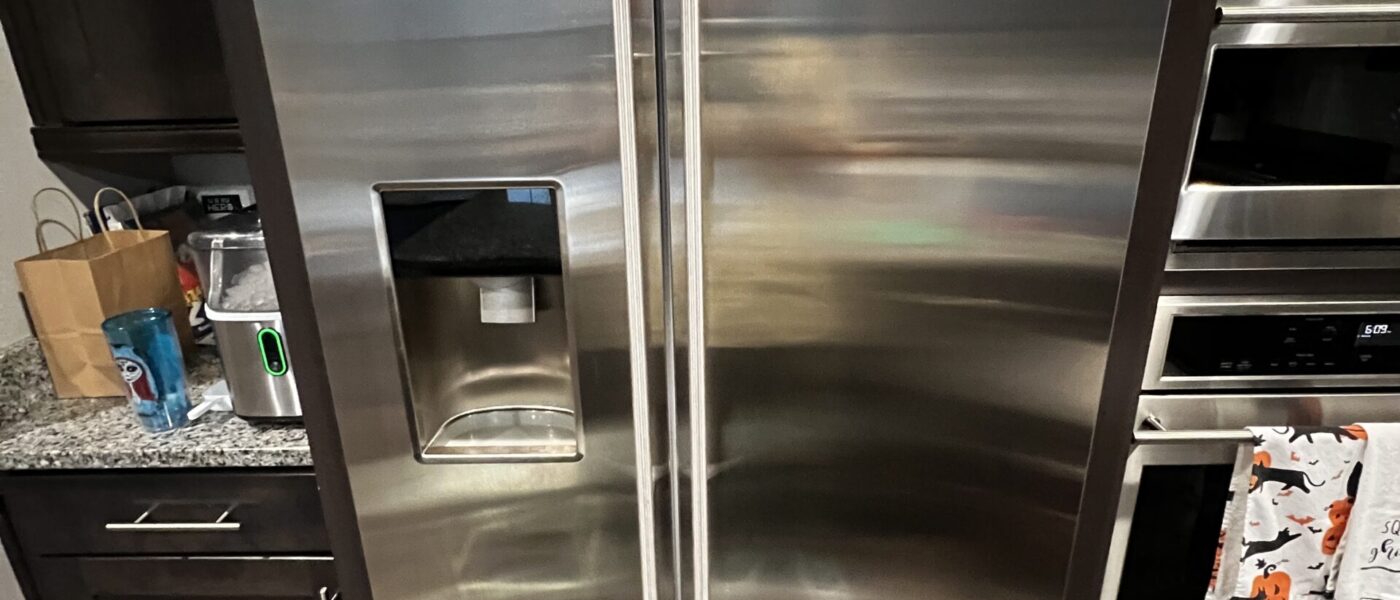 Silver fridge Maintenance of Refrigeration System