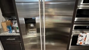 Silver fridge Maintenance of Refrigeration System